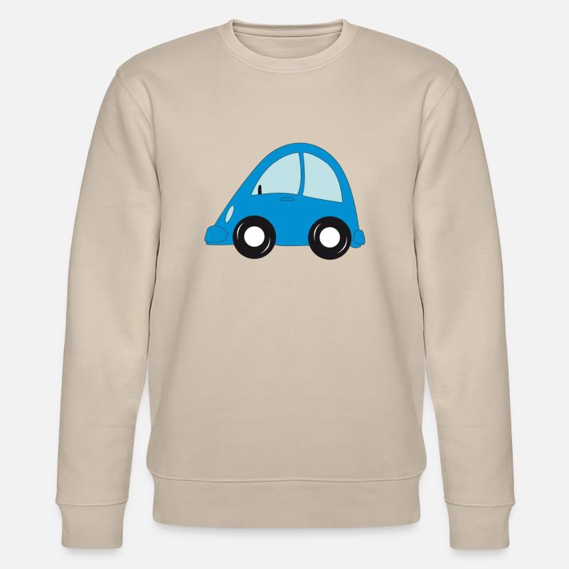 blaues auto - Stanley/Stella Unisex Bio-Sweatshirt CHANGER  - Beige