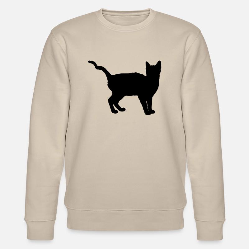 katze - Stanley/Stella Unisex Bio-Sweatshirt CHANGER  - Beige