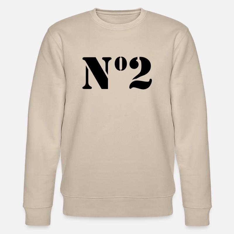 Nummer 2 // no2 - Stanley/Stella Unisex Bio-Sweatshirt CHANGER  - Beige