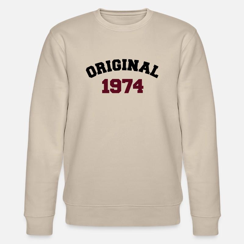 Original 1974 - Stanley/Stella Unisex Bio-Sweatshirt CHANGER  - Beige