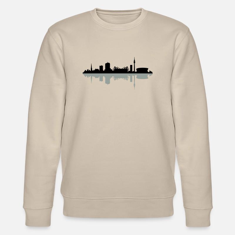 Skyline Dortmund Schatten - Stanley/Stella Unisex Bio-Sweatshirt CHANGER - Beige