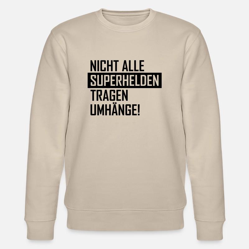 superheld - Stanley/Stella Unisex Bio-Sweatshirt CHANGER  - Beige