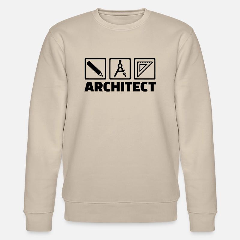 Architecte - Sweat bio CHANGER Stanley/Stella Unisexe - beige