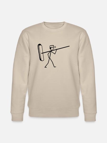 Strassenmeisterei - Stanley/Stella Unisex Bio-Sweatshirt CHANGER - Beige
