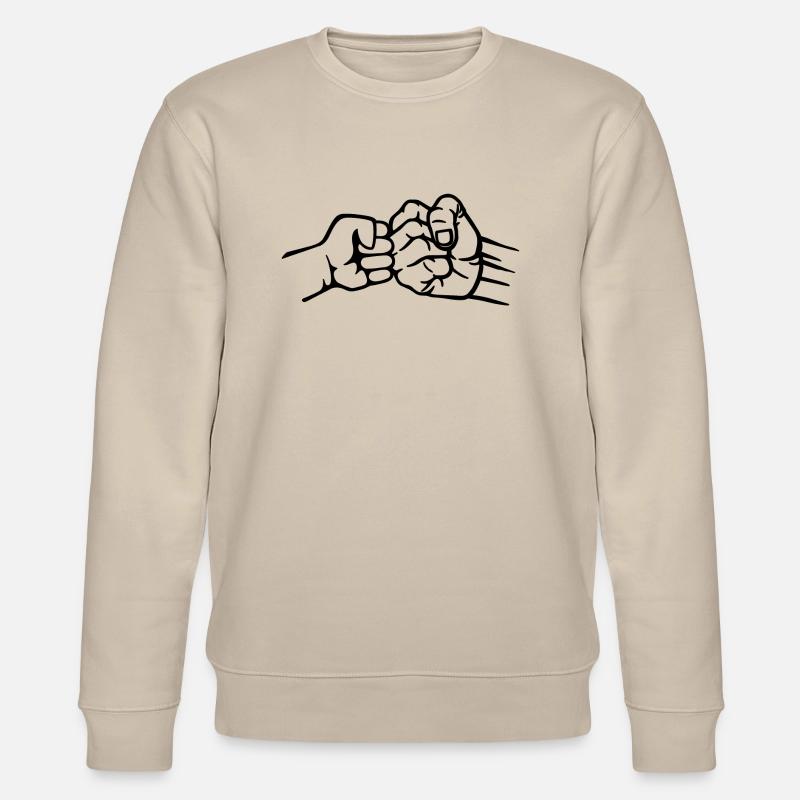 Father And Son - Stanley/Stella Unisex Bio-Sweatshirt CHANGER  - Beige