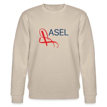 Basel - Stanley/Stella CHANGER Unisex Organic Sweatshirt - beige - Front - Nik (191cm) & Marisol (170cm)