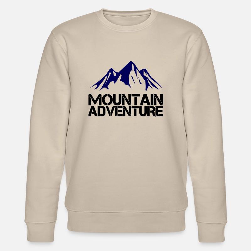 Mountain Adventure - Stanley/Stella Unisex Bio-Sweatshirt CHANGER - Beige