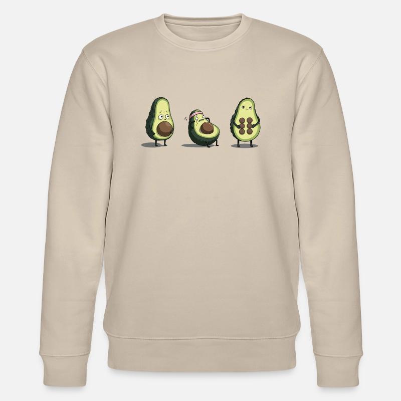 Avocado Body Evolution - Stanley/Stella CHANGER Unisex Organic Sweatshirt - beige