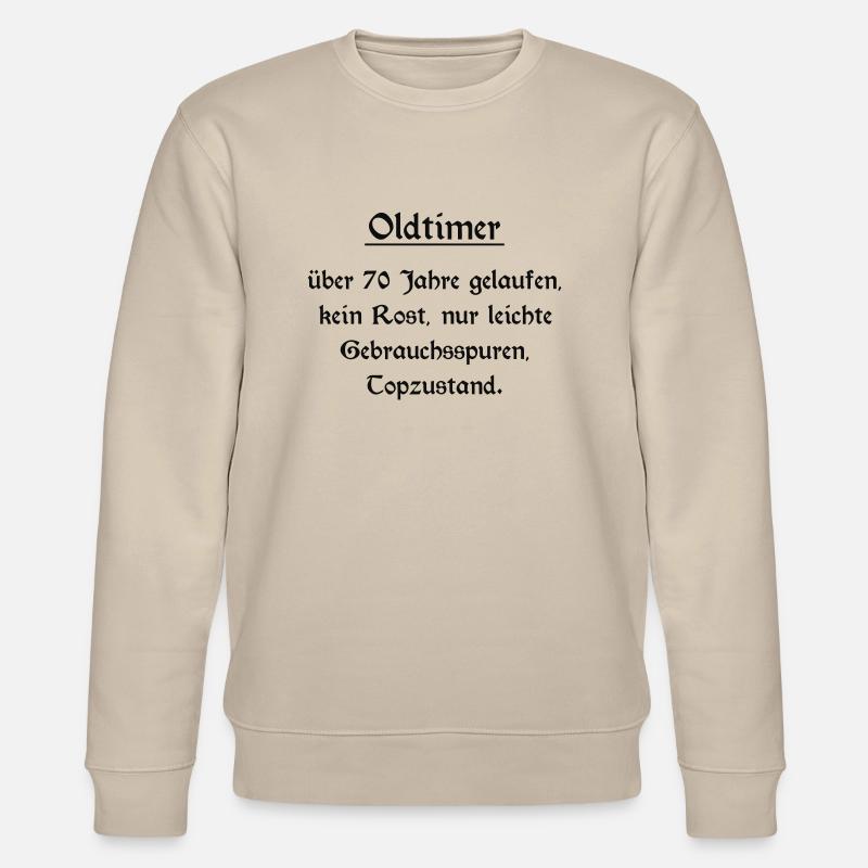 Oldtimer - 70 Anniversaire - Sweat bio CHANGER Stanley/Stella Unisexe - beige