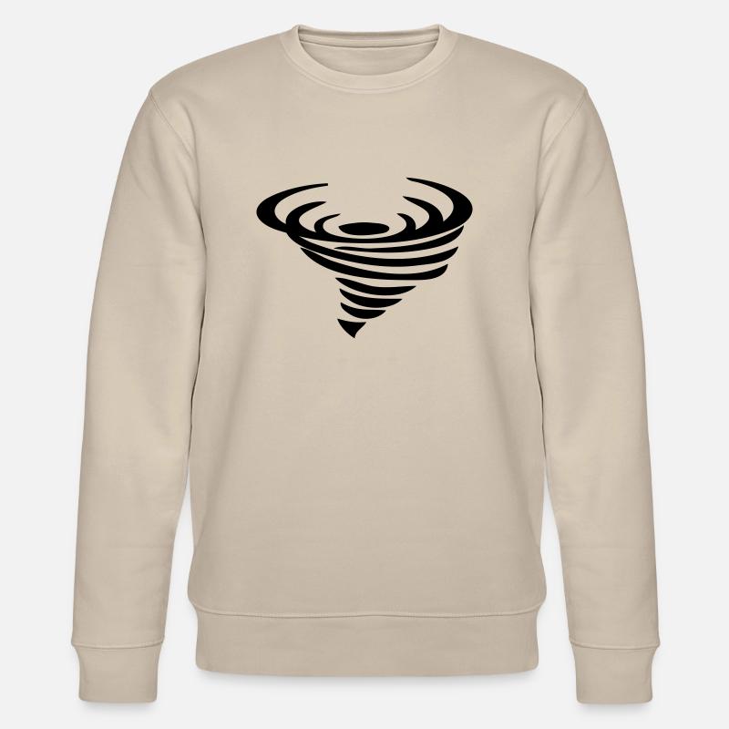 tornado - Stanley/Stella Unisex Bio-Sweatshirt CHANGER  - Beige