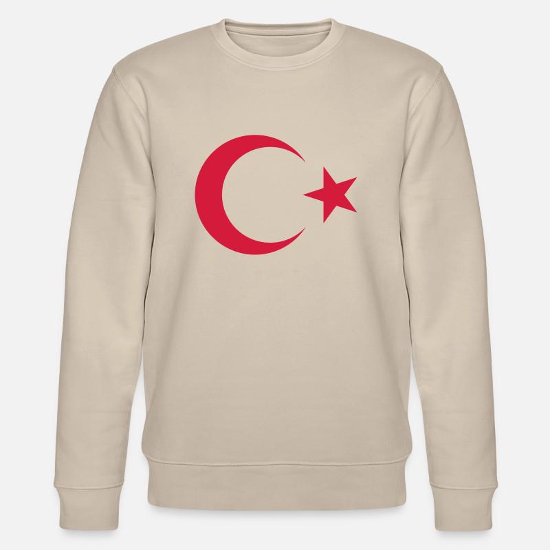 Turkey__V003 - Stanley/Stella Unisex Bio-Sweatshirt CHANGER  - Beige