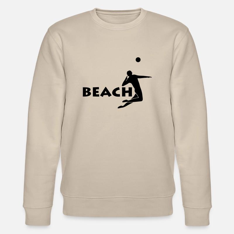 beach-volley au beach-volley - Sweat bio CHANGER Stanley/Stella Unisexe - beige