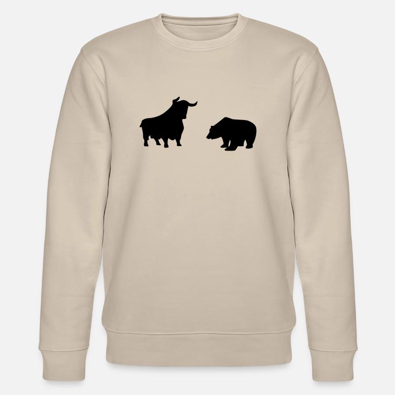 Bulle und Bär - Stanley/Stella Unisex Bio-Sweatshirt CHANGER  - Beige
