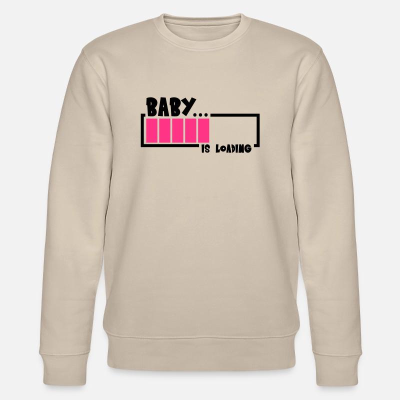 Baby Is Loading Design - Sweat bio CHANGER Stanley/Stella Unisexe - beige