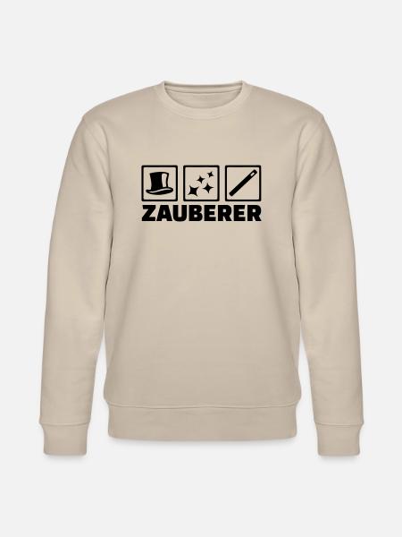 Zauberer - Stanley/Stella Unisex Bio-Sweatshirt CHANGER - Beige