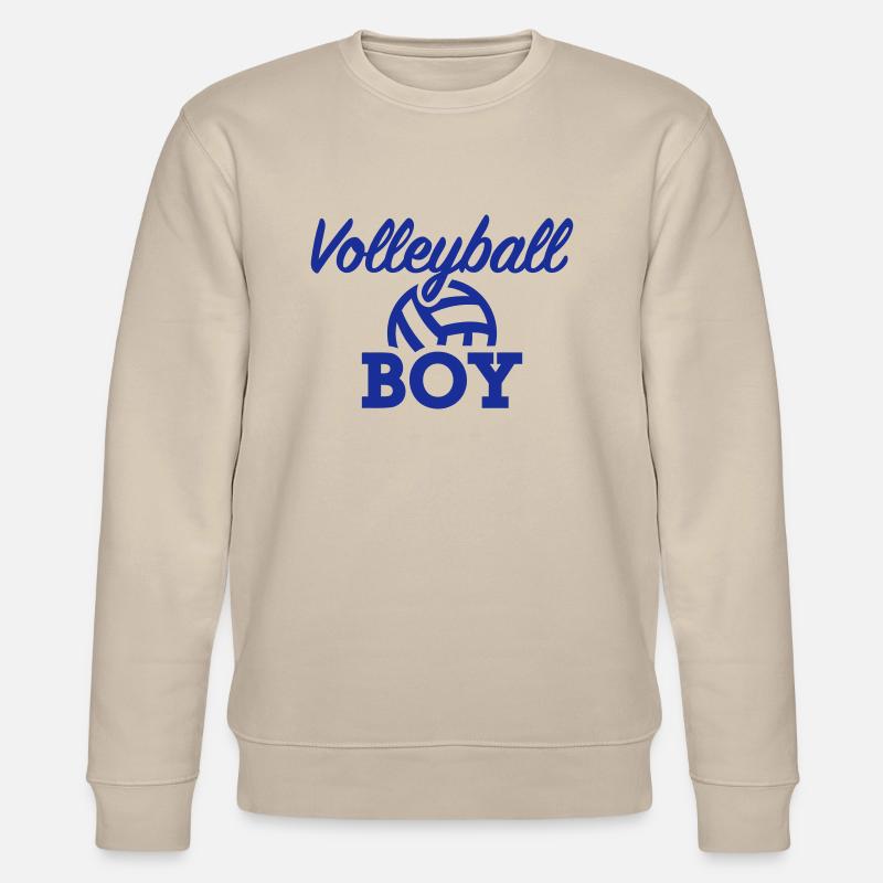 Volleyball - Stanley/Stella Unisex Bio-Sweatshirt CHANGER  - Beige