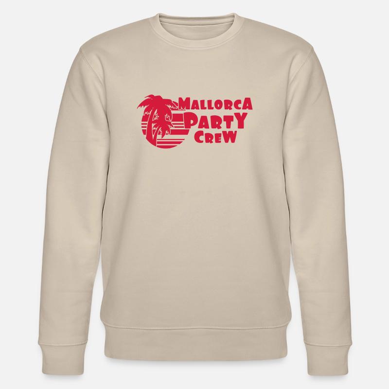 Mallorca Party Crew - Stanley/Stella Unisex Bio-Sweatshirt CHANGER  - Beige