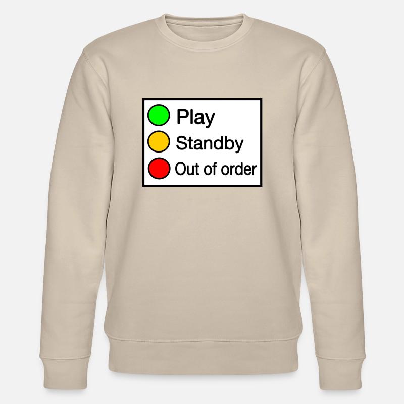 Zustaende - Stanley/Stella Unisex Bio-Sweatshirt CHANGER  - Beige
