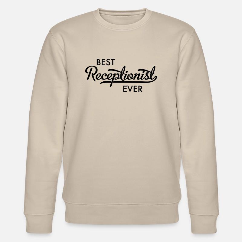 Réceptiviste - Sweat bio CHANGER Stanley/Stella Unisexe - beige