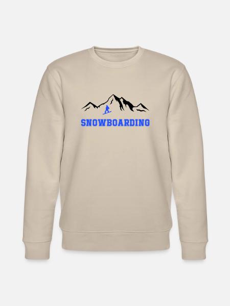 Snowboarding - Stanley/Stella Unisex Bio-Sweatshirt CHANGER - Beige