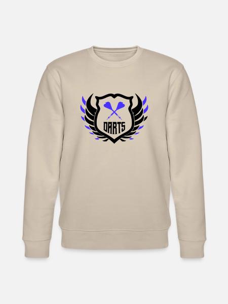 darts crest - Stanley/Stella Unisex Bio-Sweatshirt CHANGER - Beige