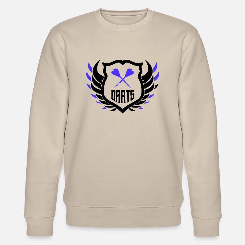 Écusson des fléchettes - Sweat bio CHANGER Stanley/Stella Unisexe - beige