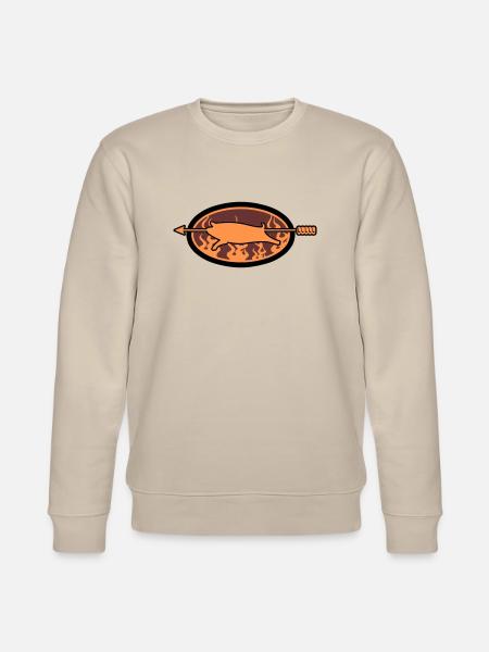 Grilling me softly! - Stanley/Stella Unisex Bio-Sweatshirt CHANGER  - Beige