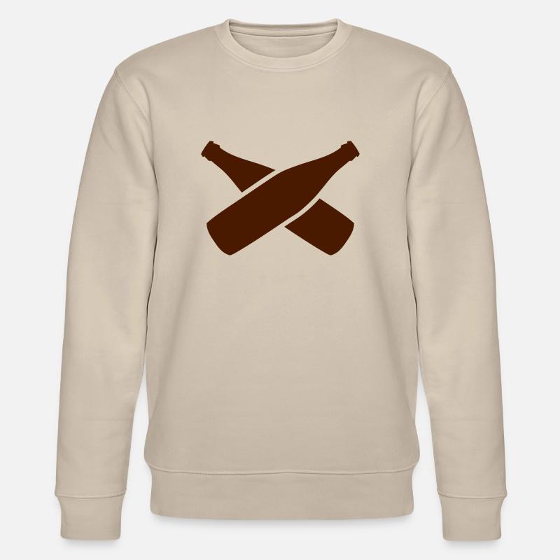 Bierflaschen - Stanley/Stella Unisex Bio-Sweatshirt CHANGER  - Beige