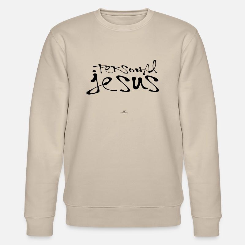 Personal Jesus - Stanley/Stella Unisex Bio-Sweatshirt CHANGER  - Beige