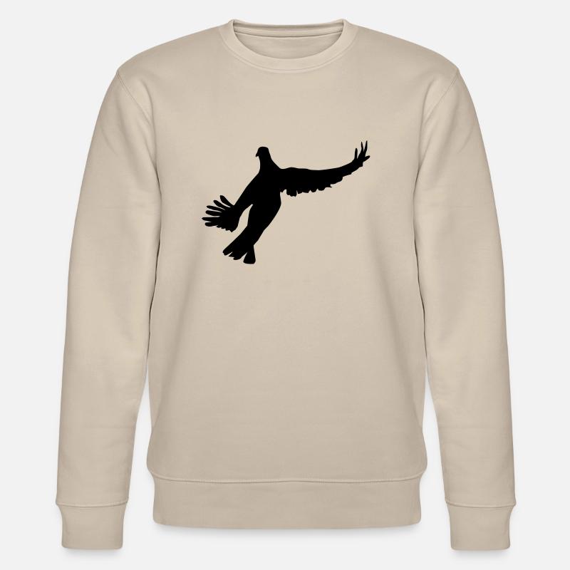 Taube 1 - Stanley/Stella Unisex Bio-Sweatshirt CHANGER  - Beige