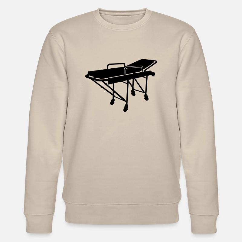 Bahre _erste-Hilfe-_b1 - Stanley/Stella Unisex Bio-Sweatshirt CHANGER  - Beige