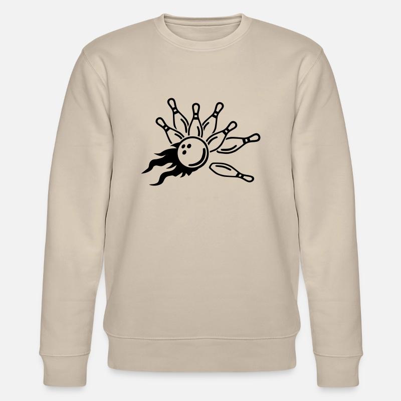 Bowling - Sweat bio CHANGER Stanley/Stella Unisexe - beige