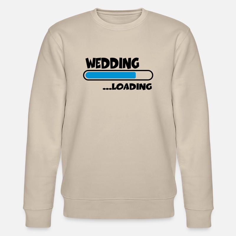 Wedding loading - Sweat bio CHANGER Stanley/Stella Unisexe - beige