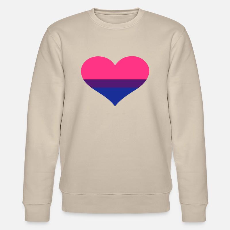 Bisexuell - Stanley/Stella Unisex Bio-Sweatshirt CHANGER  - Beige