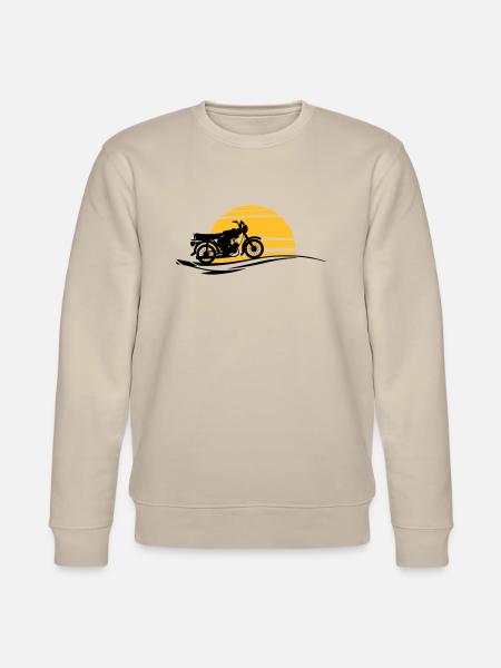 Fahrzeug - Simson Sonne - Stanley/Stella Unisex Bio-Sweatshirt CHANGER  - Beige