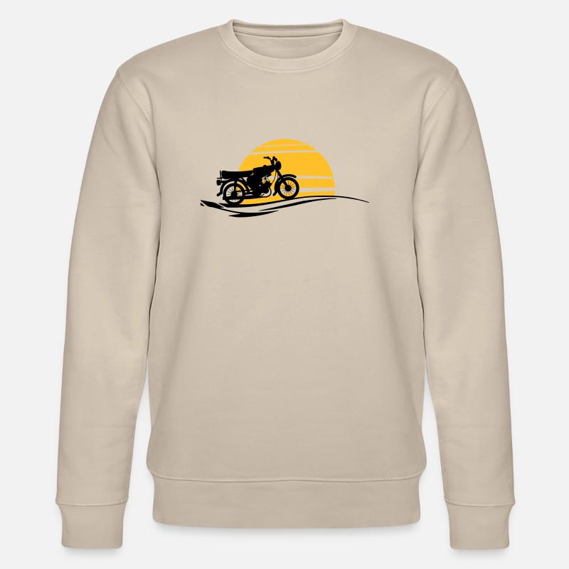 Fahrzeug - Simson Sonne - Stanley/Stella Unisex Bio-Sweatshirt CHANGER  - Beige
