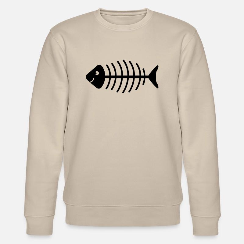 fischgrete - Stanley/Stella Unisex Bio-Sweatshirt CHANGER  - Beige