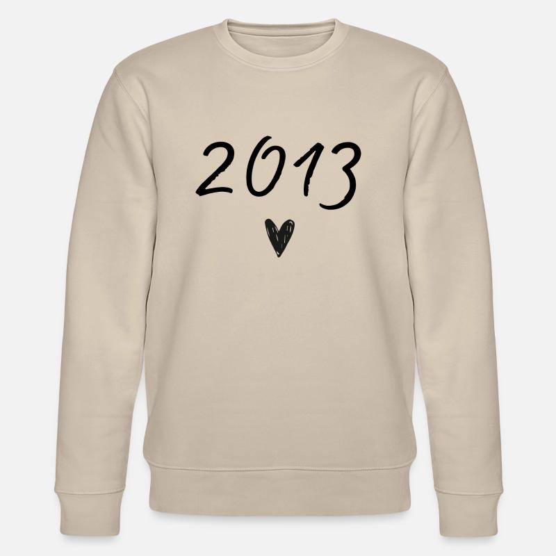 Herzjubiläum 2013 - Stanley/Stella Unisex Bio-Sweatshirt CHANGER  - Beige