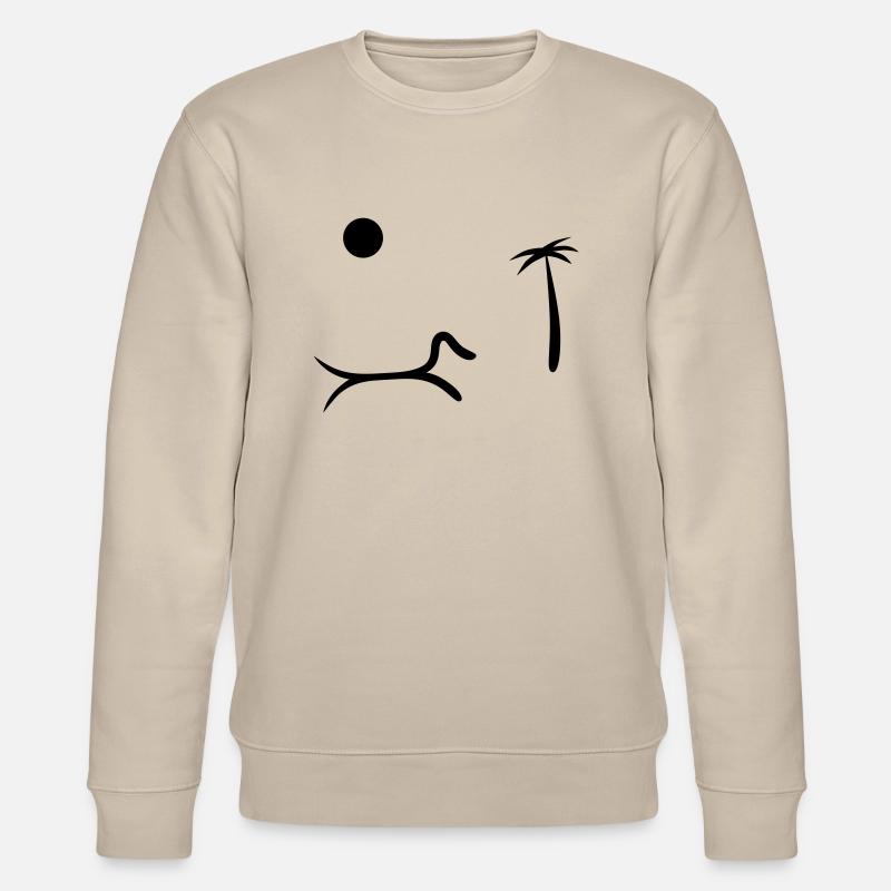 Vacances d’été teckel - Sweat bio CHANGER Stanley/Stella Unisexe - beige