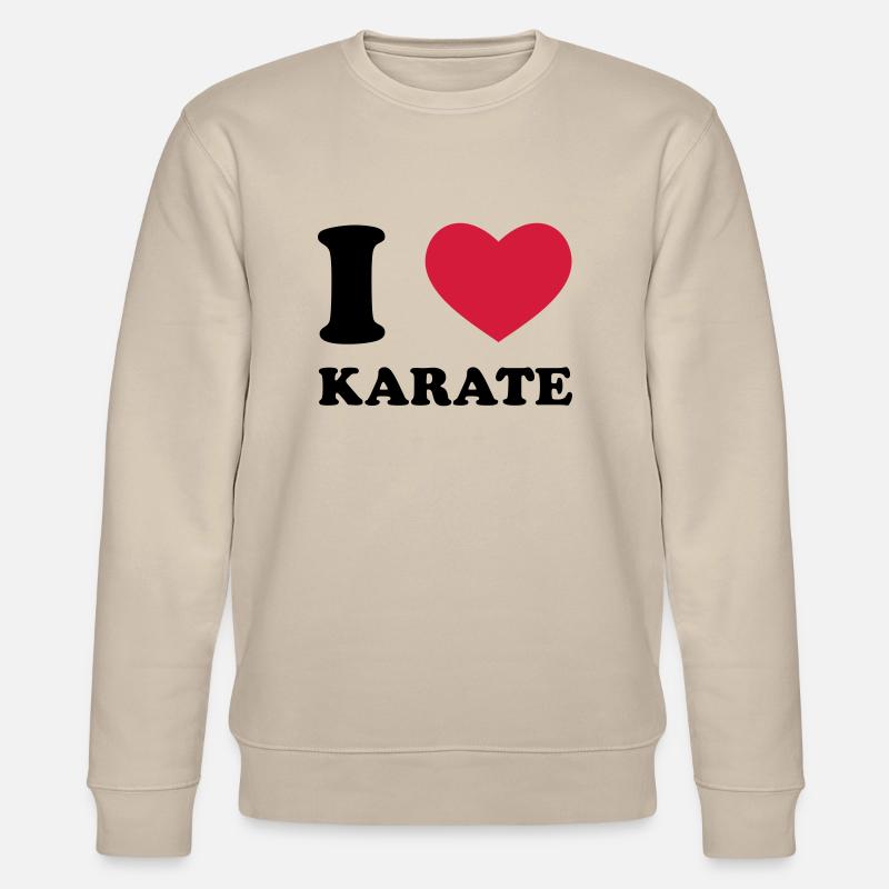 Karate - Stanley/Stella Unisex Bio-Sweatshirt CHANGER  - Beige