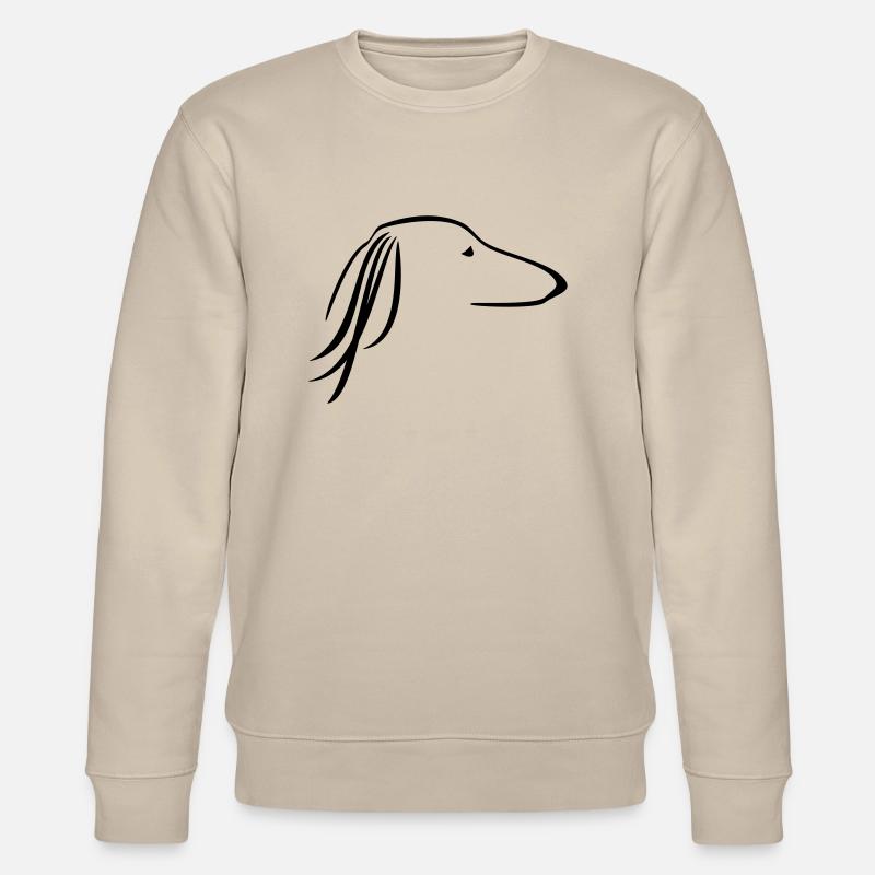 Saluki - Stanley/Stella Unisex Bio-Sweatshirt CHANGER  - Beige