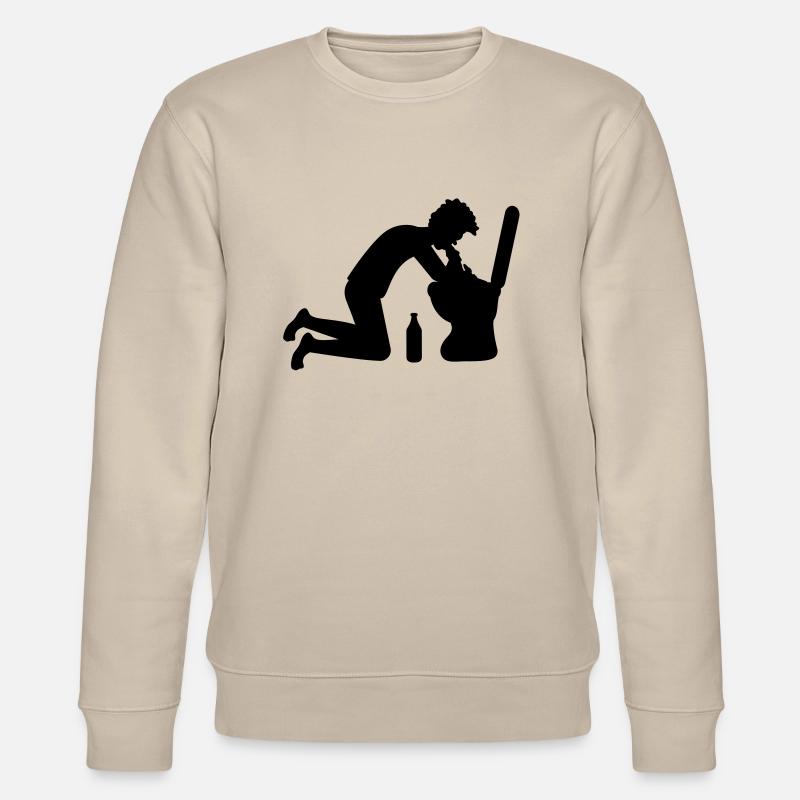 hangover - Stanley/Stella Unisex Bio-Sweatshirt CHANGER  - Beige