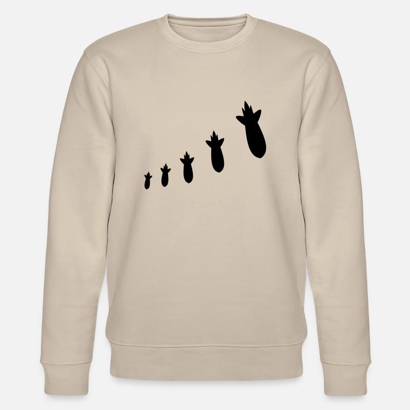 Bombs - Stanley/Stella Unisex Bio-Sweatshirt CHANGER  - Beige