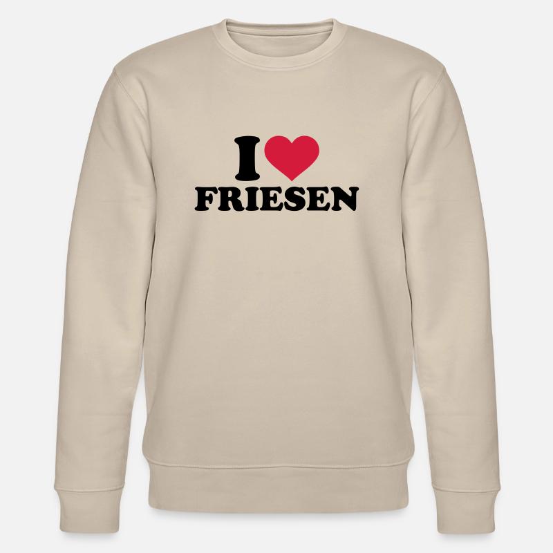 Friese - Stanley/Stella Unisex Bio-Sweatshirt CHANGER  - Beige