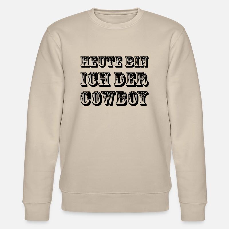Cowboy Heute - Stanley/Stella Unisex Bio-Sweatshirt CHANGER - Beige