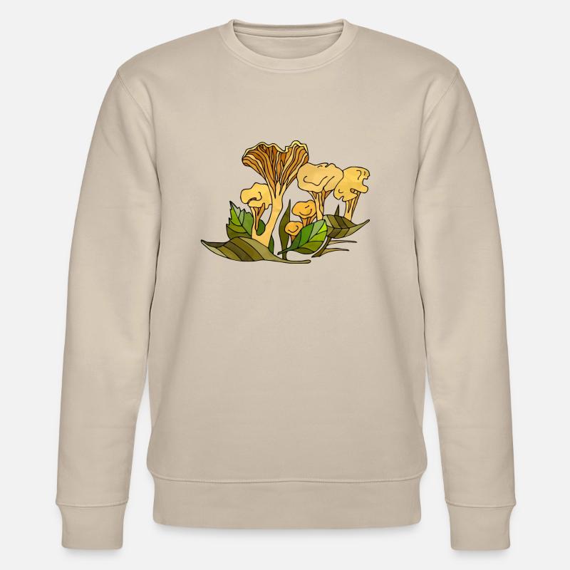Pilze - Stanley/Stella Unisex Bio-Sweatshirt CHANGER  - Beige