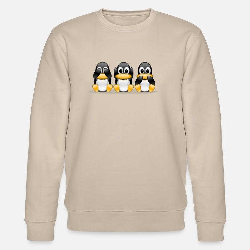 SeeHearSpeak - Stanley/Stella Unisex Bio-Sweatshirt CHANGER  - Beige
