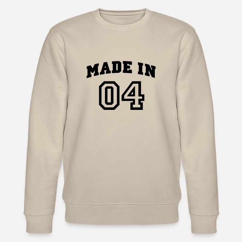mp_madein04a - Stanley/Stella Unisex Bio-Sweatshirt CHANGER  - Beige