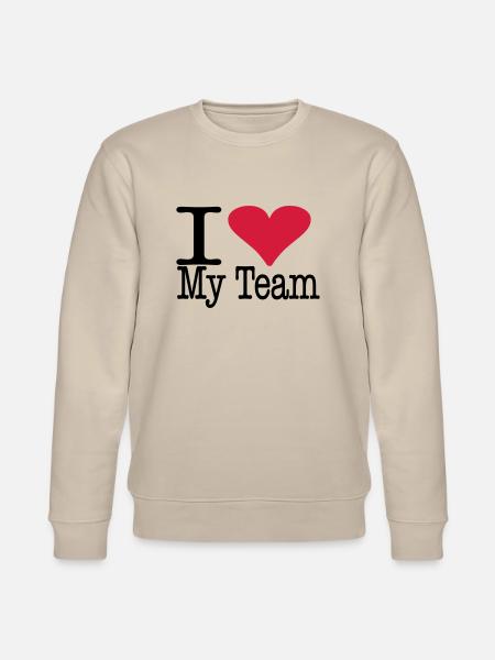 ilovemyteam - Stanley/Stella CHANGER Unisex Organic Sweatshirt - beige
