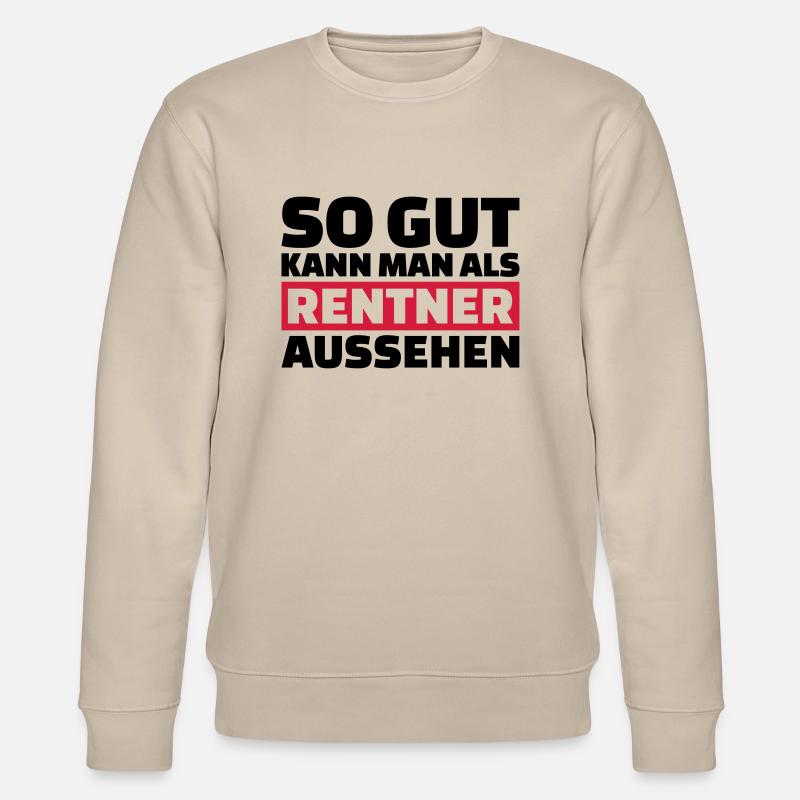 Rentner - Stanley/Stella Unisex Bio-Sweatshirt CHANGER  - Beige